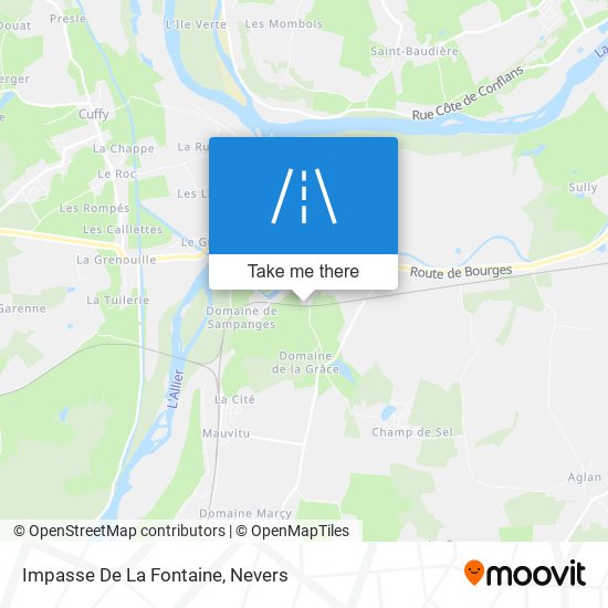 Mapa Impasse De La Fontaine