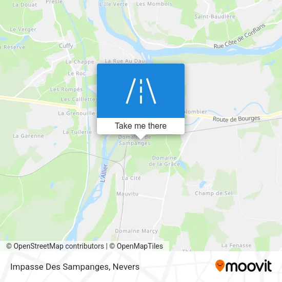 Impasse Des Sampanges map