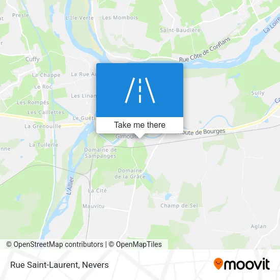 Rue Saint-Laurent map