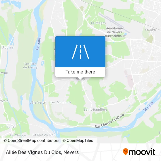 Allée Des Vignes Du Clos map