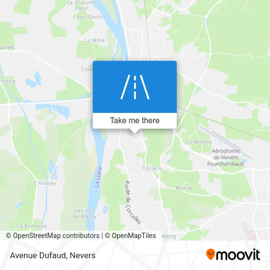 Avenue Dufaud map