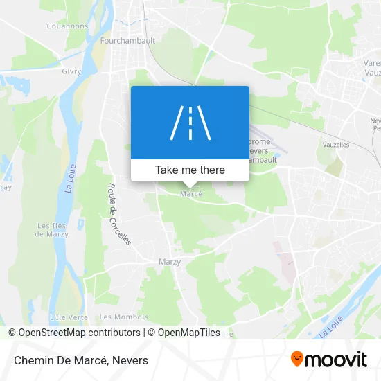 Chemin De Marcé map