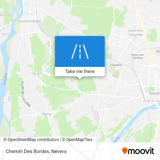 Chemin Des Bordes map
