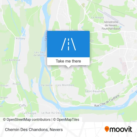 Chemin Des Chandons map