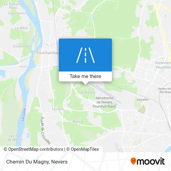 Chemin Du Magny map