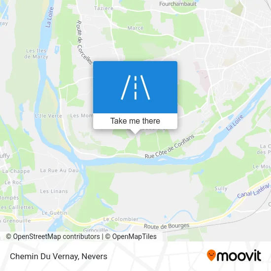 Chemin Du Vernay map