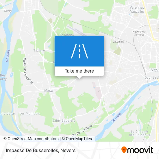 Impasse De Busserolles map