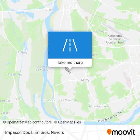 Impasse Des Lumières map