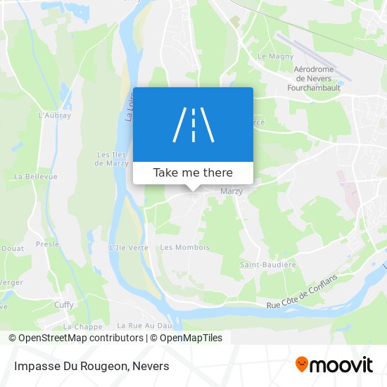 Mapa Impasse Du Rougeon