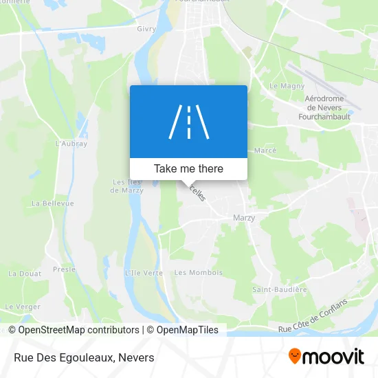 Rue Des Egouleaux map