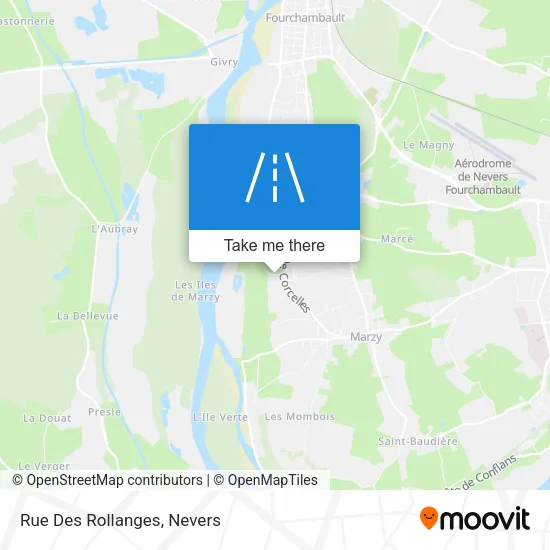 Rue Des Rollanges map