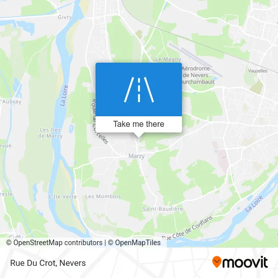 Rue Du Crot map