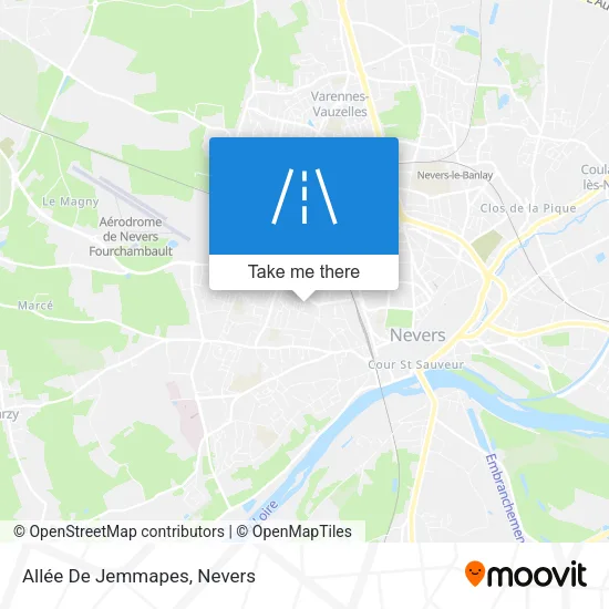 Allée De Jemmapes map