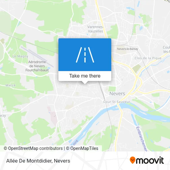 Allée De Montdidier map