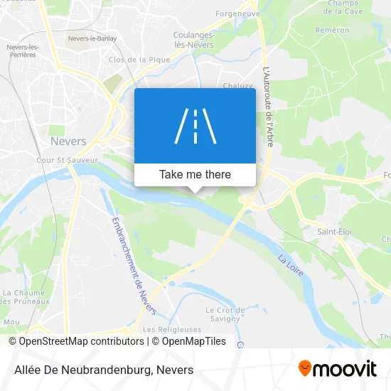 Allée De Neubrandenburg map