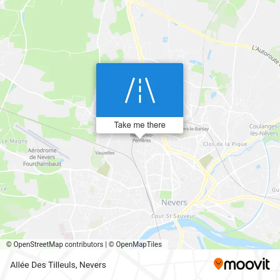 Allée Des Tilleuls map