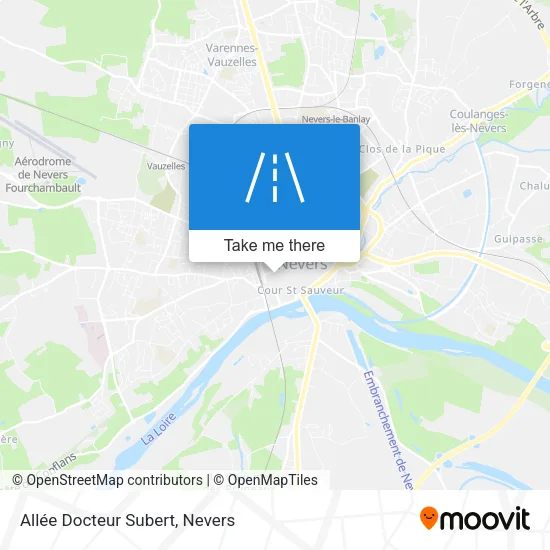 Allée Docteur Subert map