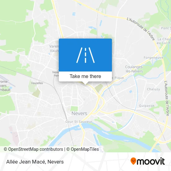 Allée Jean Macé map