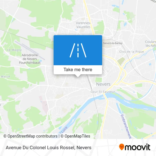Avenue Du Colonel Louis Rossel map