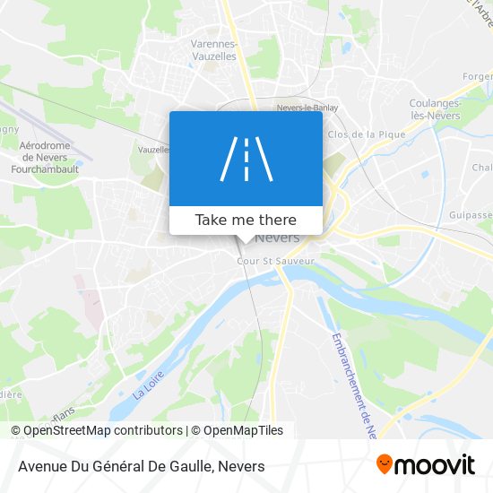 Avenue Du Général De Gaulle map