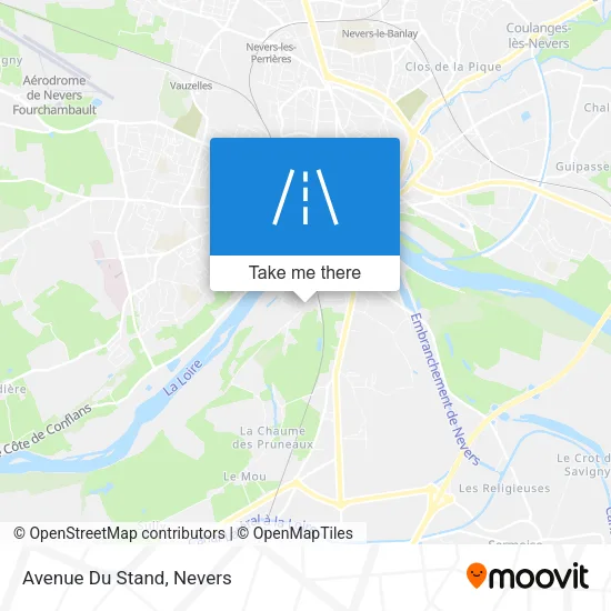 Avenue Du Stand map