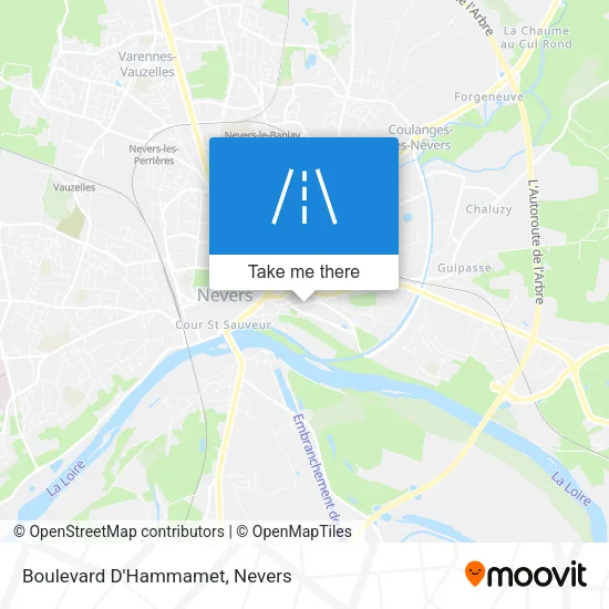Boulevard D'Hammamet map