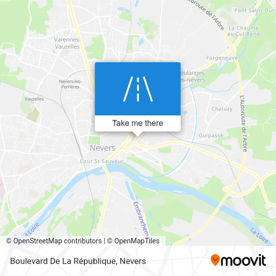 Boulevard De La République map