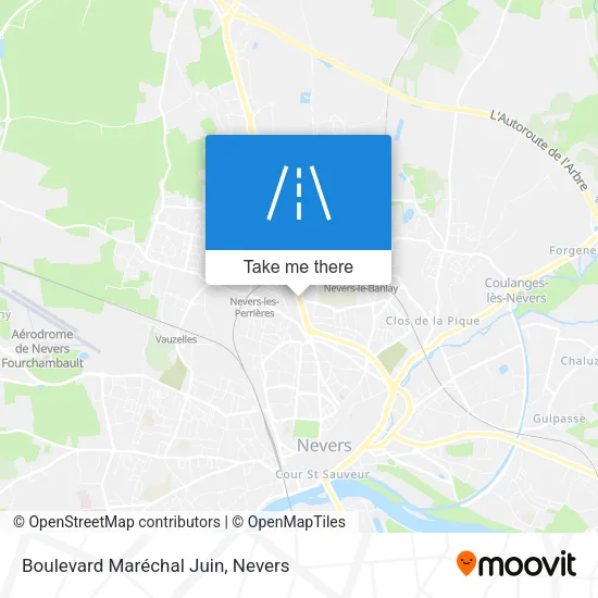 Boulevard Maréchal Juin map