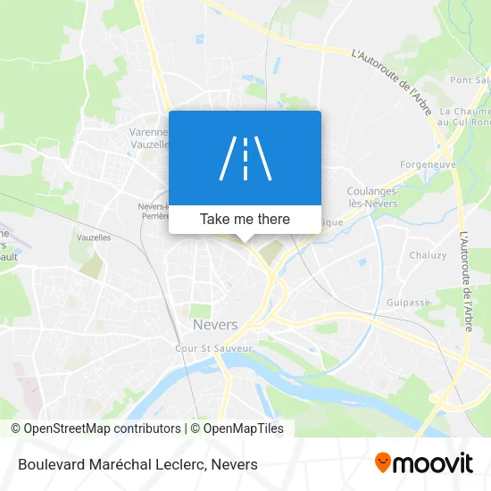 Boulevard Maréchal Leclerc map