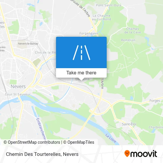 Chemin Des Tourterelles map