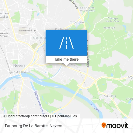 Faubourg De La Baratte map