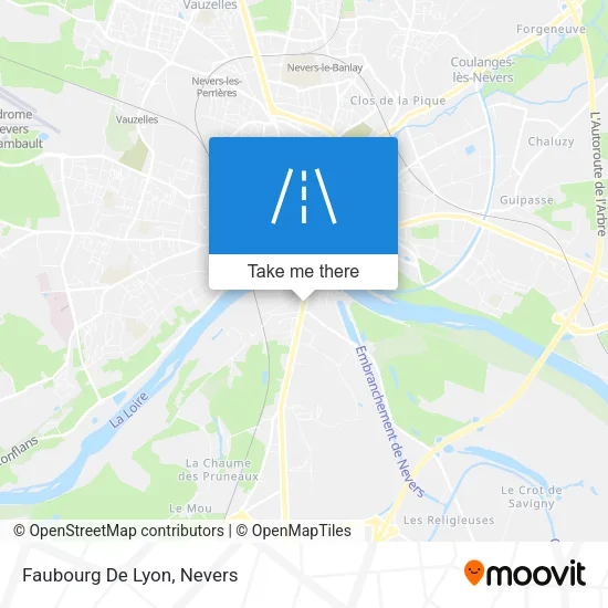 Faubourg De Lyon map