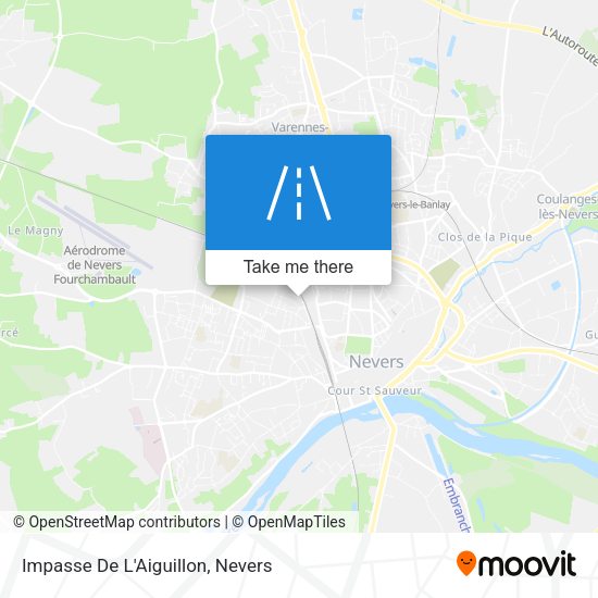 Impasse De L'Aiguillon map