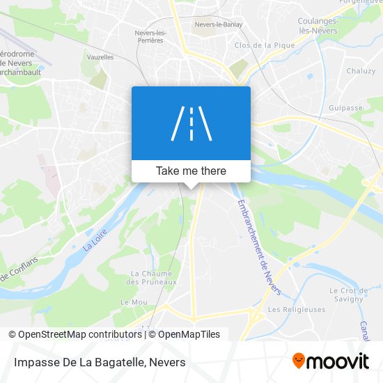 Mapa Impasse De La Bagatelle