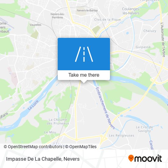 Mapa Impasse De La Chapelle