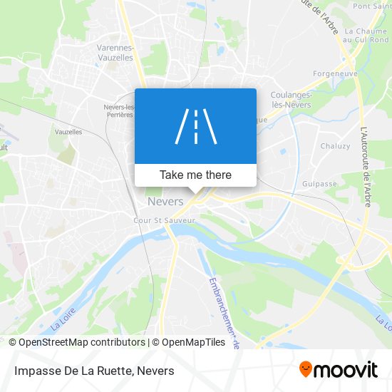 Mapa Impasse De La Ruette