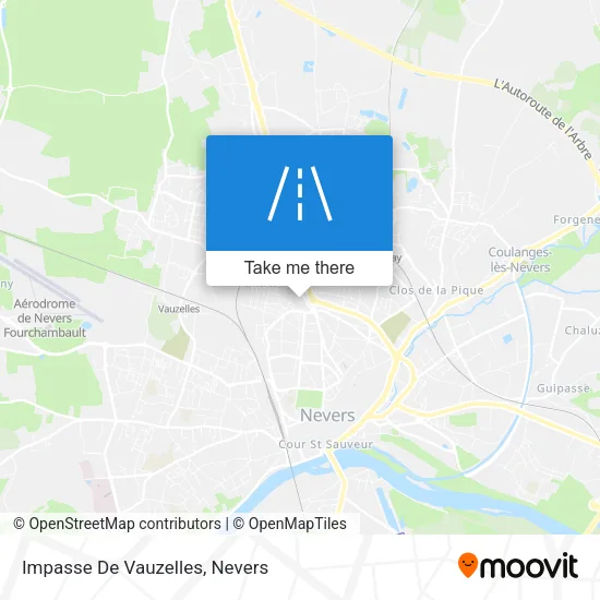 Impasse De Vauzelles map