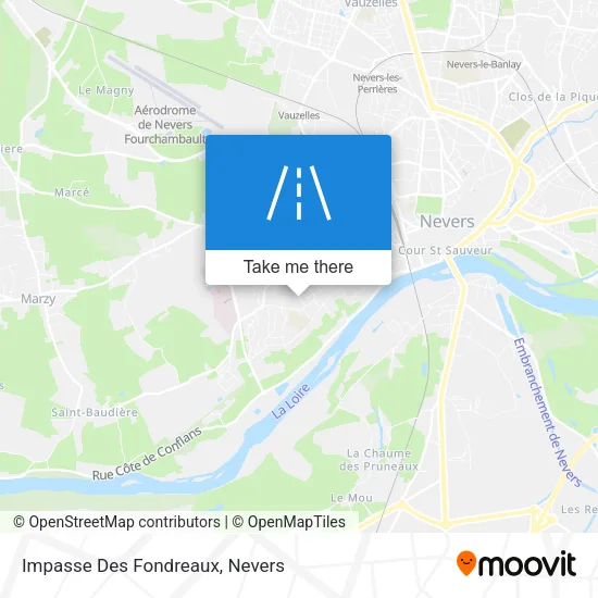 Impasse Des Fondreaux map