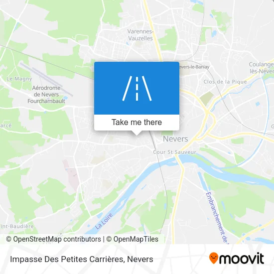 Impasse Des Petites Carrières map