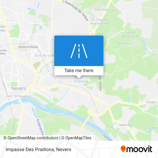 Impasse Des Praillons map