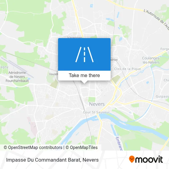 Impasse Du Commandant Barat map