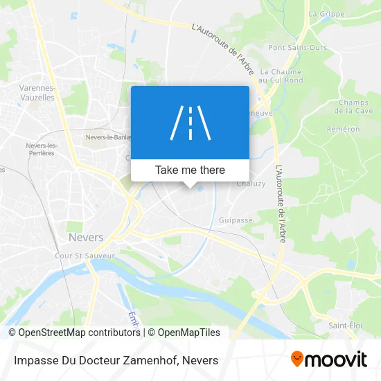 Impasse Du Docteur Zamenhof map
