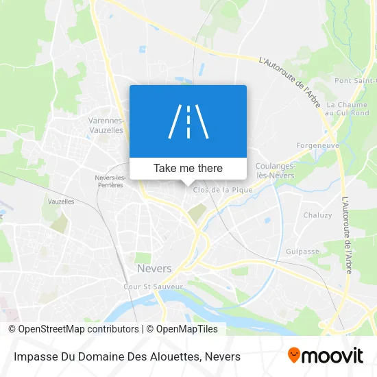 Impasse Du Domaine Des Alouettes map