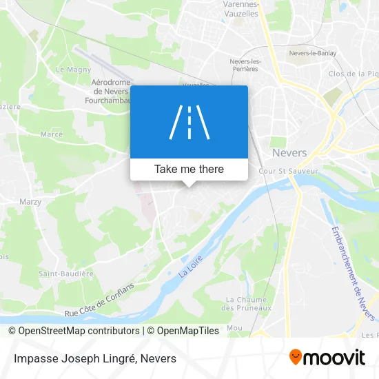 Impasse Joseph Lingré map