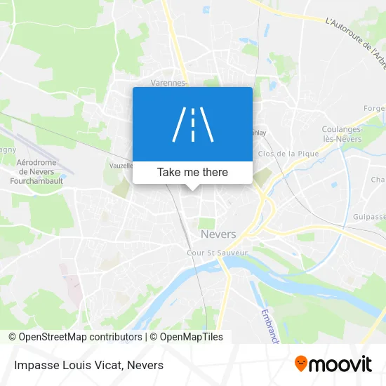 Impasse Louis Vicat map