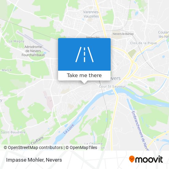 Mapa Impasse Mohler