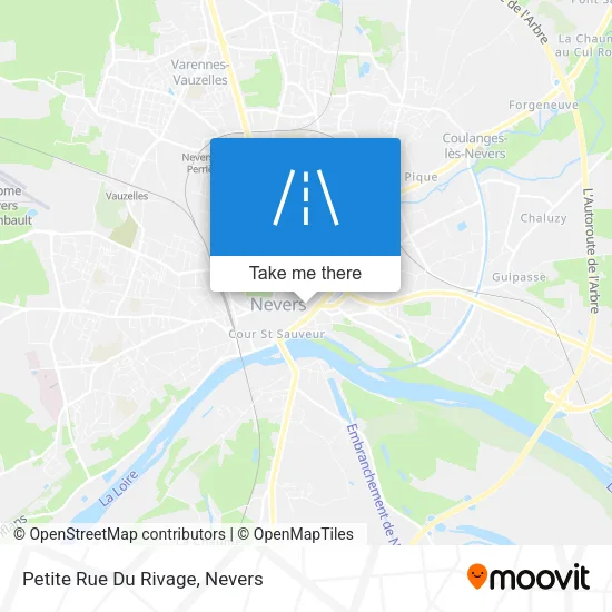 Petite Rue Du Rivage map