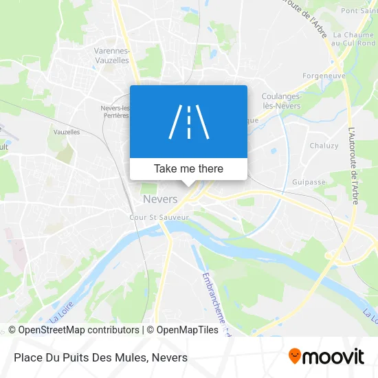 Place Du Puits Des Mules map