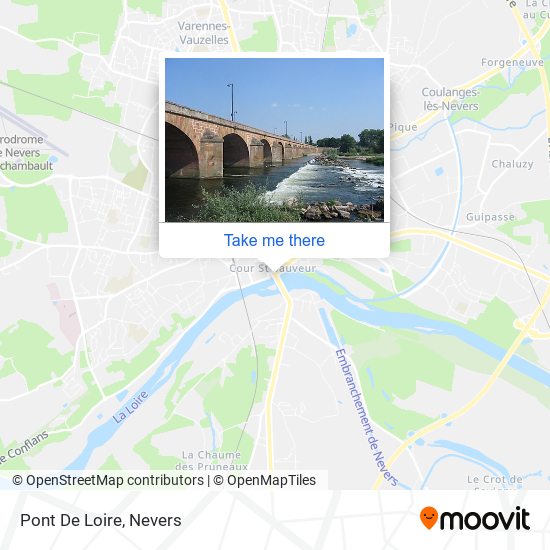 Mapa Pont De Loire
