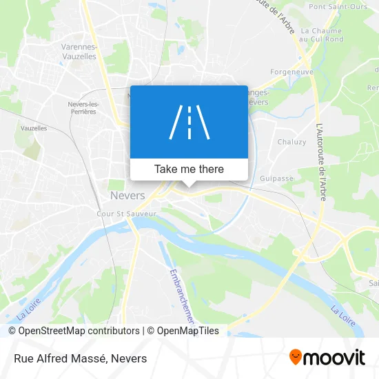 Rue Alfred Massé map